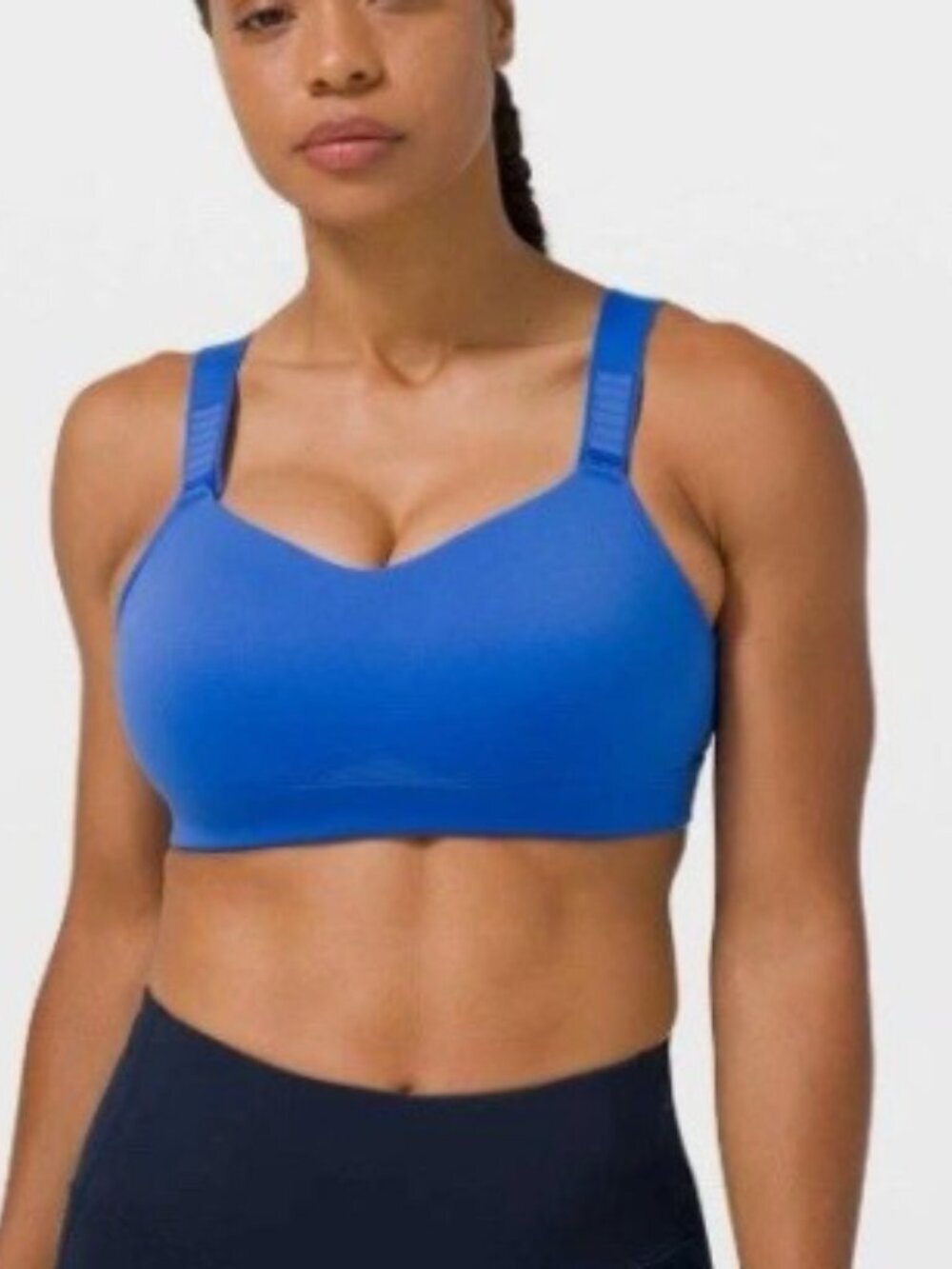 LULULEMON Swift Speed Bra High Support. 32C Cerulean Blue